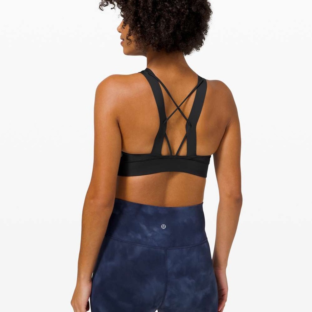 [lululemon] Strong at Heart Bra *Medium Support, C/D Cup - Black - 6 - Picture 3 of 7